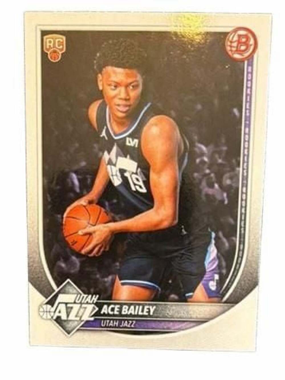 2025-26 Bowman Basketball Ace Bailey Rookie Card #5 Utah Jazz